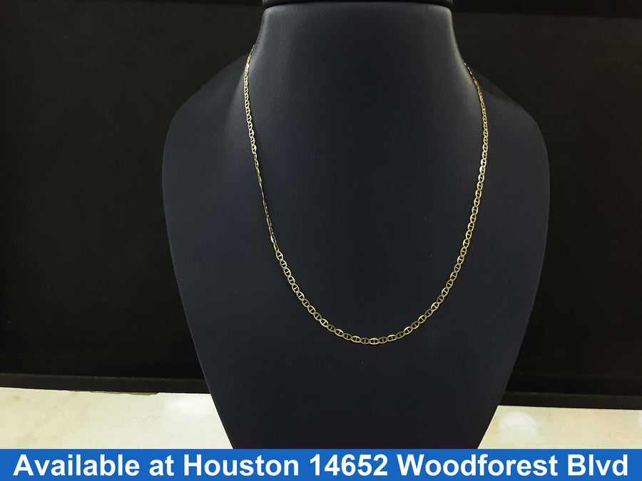Gucci Chain - Yellow Gold 14k (.585) 2 grams 16 inch