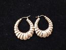 Shrimp Earrings - Yellow Gold 10k (.417) 5.2 grams