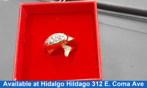 Women's Ring - Yellow Gold 10k (.417) 4 grams Size 20