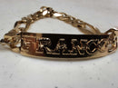 ID Bracelet - Yellow Gold 14k (.585) 37 grams 8 inch