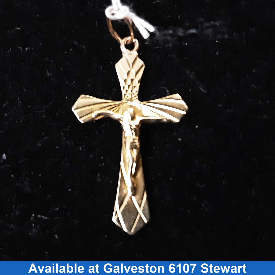 Religious Pendant - Yellow Gold 10k (.417) 1.8 grams