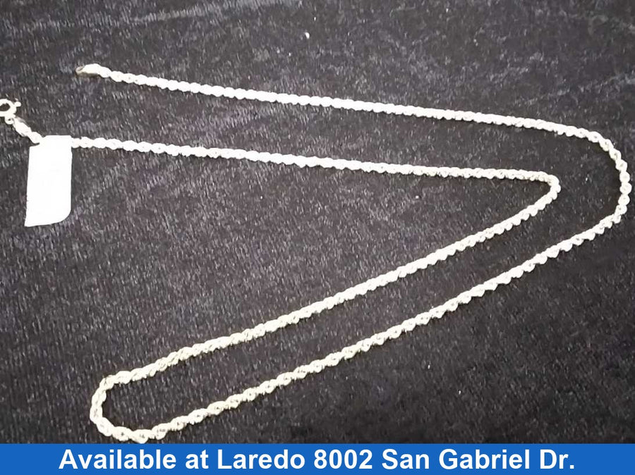 Rope Chain - Yellow Gold 14k (.585) 8.8 grams 22 inch