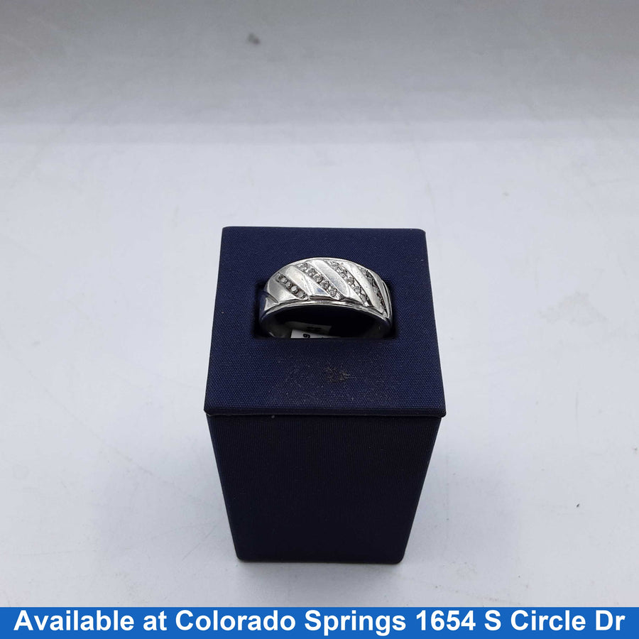 Men's Ring - Silver 7.9 grams Size 11