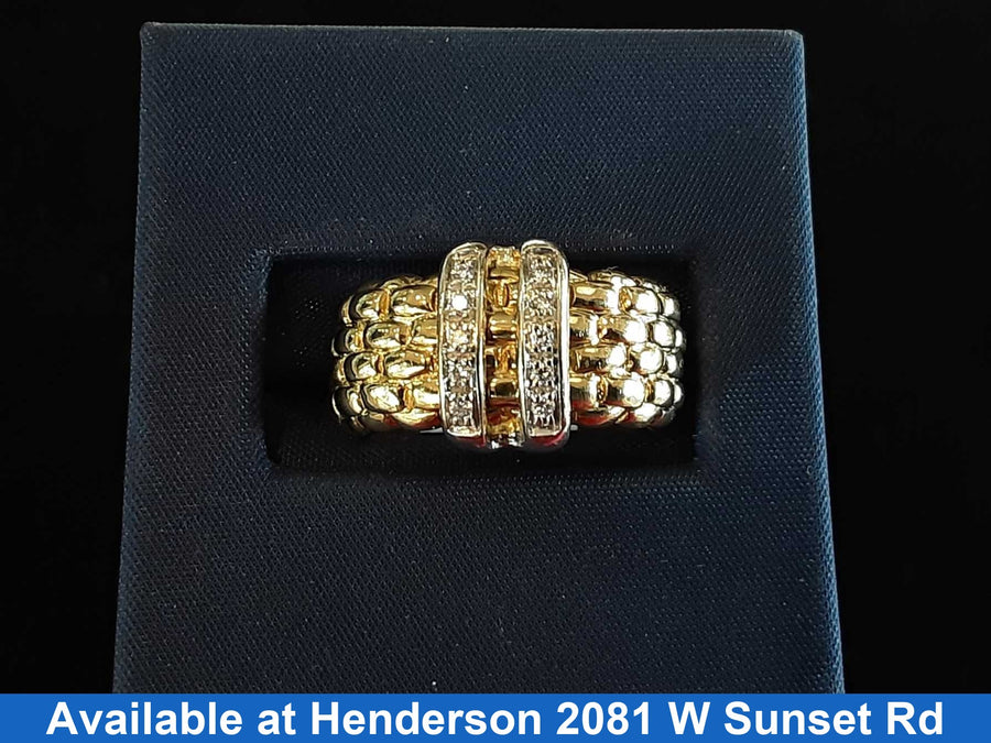 Men's Ring - Yellow Gold 18k (.750) 9.6 grams Size 20