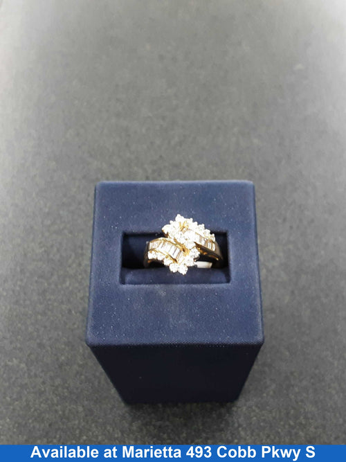 Women's Ring - Yellow Gold 14k (.585) 3.8 grams Size 7