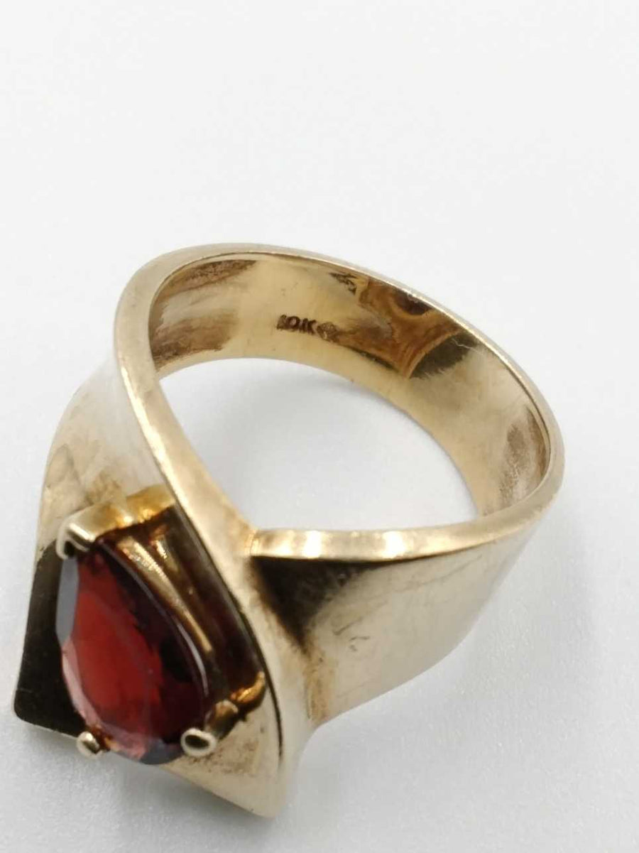 Women's Ring - Yellow Gold 10k (.417) 5.8 grams Size 7