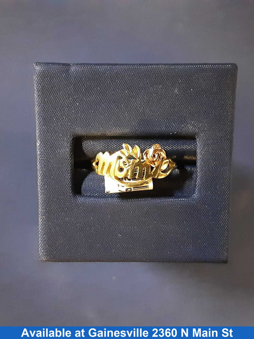 Women's Ring - Yellow Gold 10k (.417) 1.5 grams Size 7