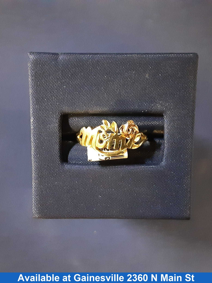 Women's Ring - Yellow Gold 10k (.417) 1.5 grams Size 7