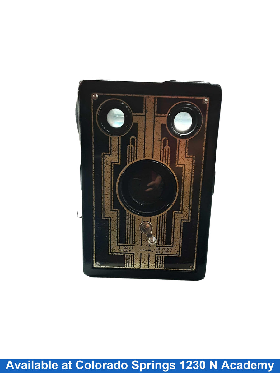 Brownie Six-16 Black Film Point and Shoot Camera