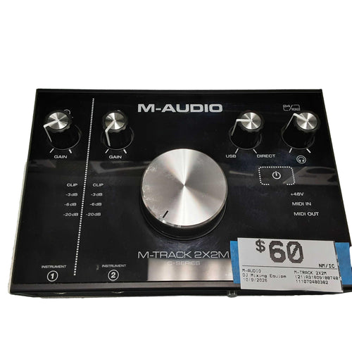 M-audio M-track 2x2m Black
