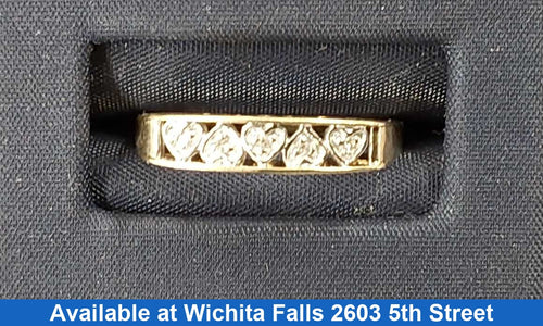 Women's Ring - Yellow Gold 10k (.417) 2 Grams Size 7