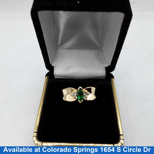 Women's Ring - Yellow Gold 14k (.585) 3.1 grams Size 7
