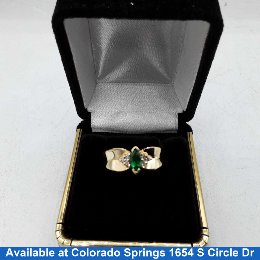 Women's Ring - Yellow Gold 14k (.585) 3.1 grams Size 7