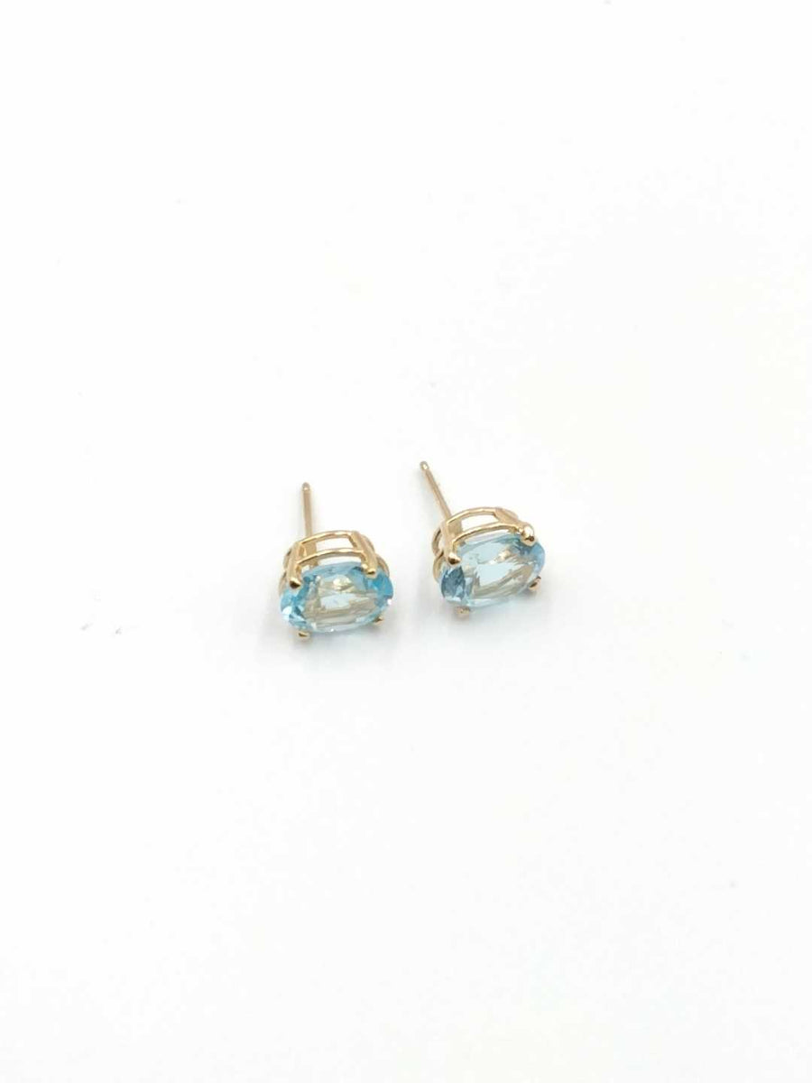14k White Gold 2.6 Grams Earrings With Stones Jg1025szmia