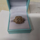 Women's Ring - Yellow Gold 10k (.417) 6.3 grams Size 9