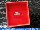 Women's Ring - White Gold 10k (.417) 2.4 grams Size 12