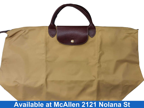 Longchamp Le Pliage Original L Tote Bag Yellow Purse / Handbag