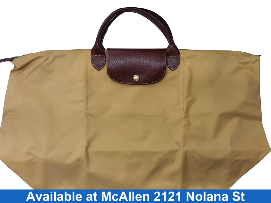 Longchamp Le Pliage Original L Tote Bag Yellow Purse / Handbag