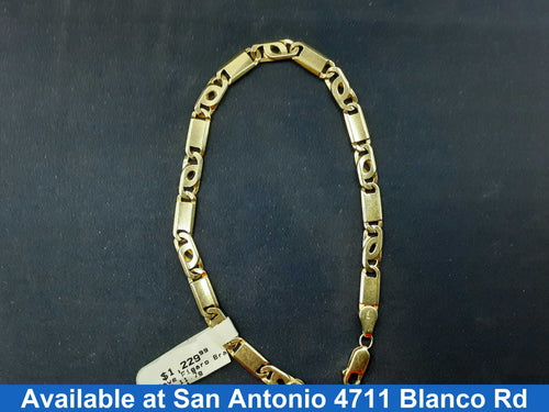 Bracelet - Yellow Gold 10k (.417) 11.7 grams 9 inch