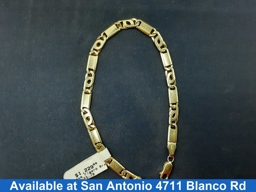 Bracelet - Yellow Gold 10k (.417) 11.7 grams 9 inch
