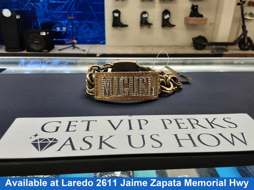 ID Bracelet - Yellow Gold 10k (.417) 118.8 grams 18 inch