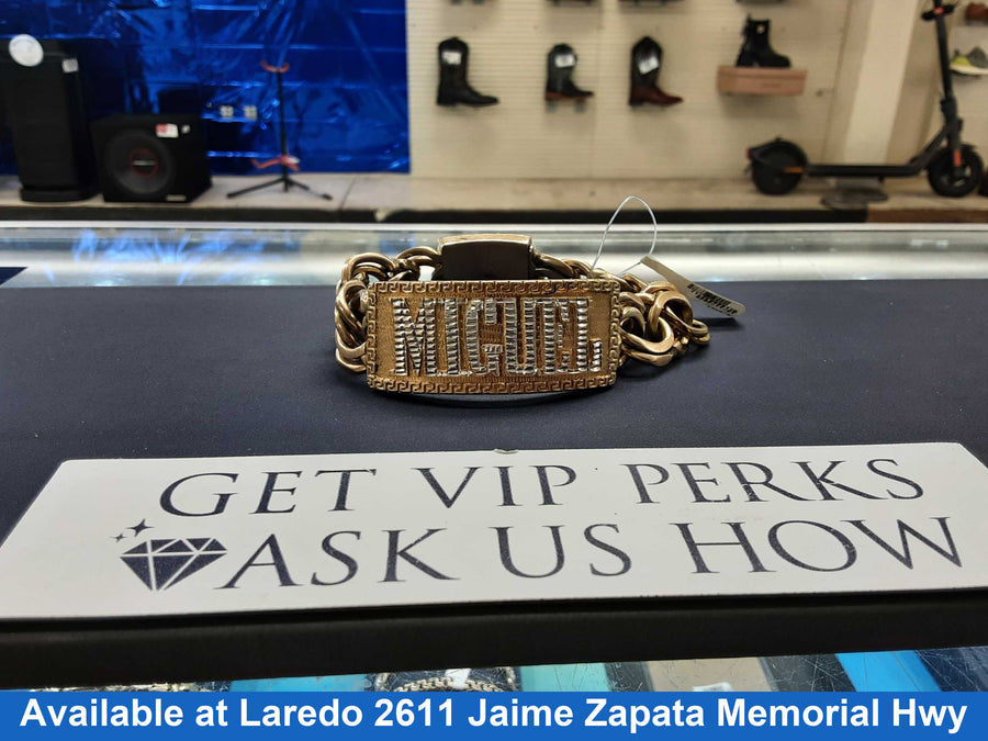 ID Bracelet - Yellow Gold 10k (.417) 118.8 grams 18 inch