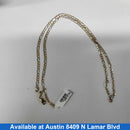 Figaro Chain - Yellow Gold 14k (.585) 8.3 grams 24 inch