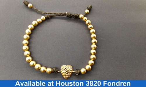 Bead Bracelet - Yellow Gold 18k (.750) 10.8 grams 8 inch
