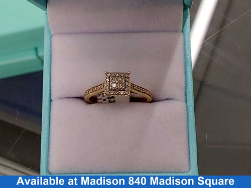 Women's Ring - Yellow Gold 10k (.417) 2.2 Grams Size 7