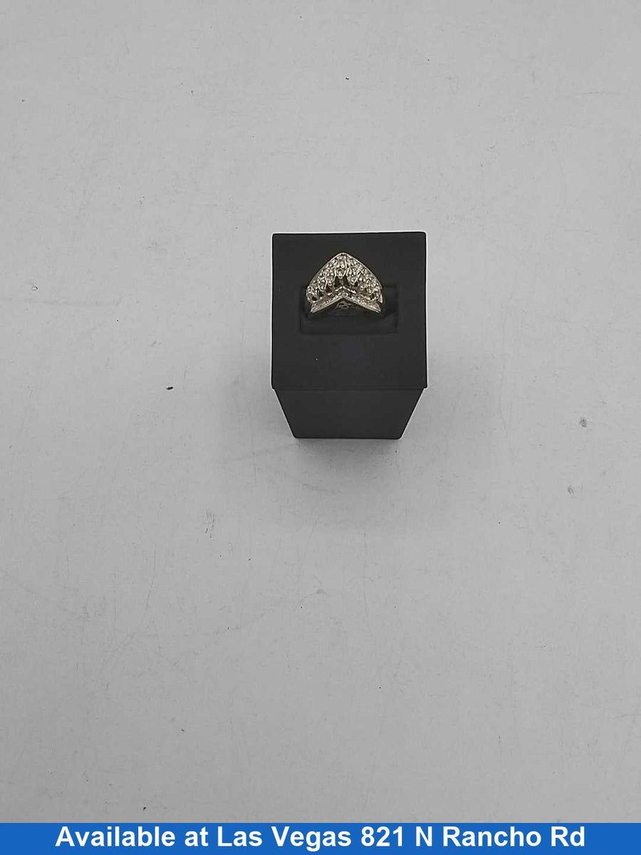 Women's Ring - Yellow Gold 10k (.417) 6 grams Size 8
