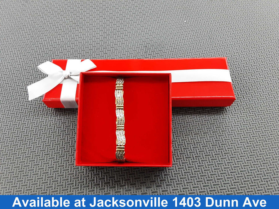 Yellow Gold 10k (.417) 17.5 grams 7 inch