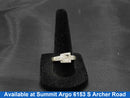 Women's Ring - White Gold 10k (.417) 3.2 grams Size 8