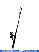 Master Gc82 Black Fishing Rod & Reel Combo