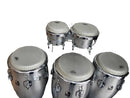 Toca Percussion Custom Deluxe Silver Drum Set