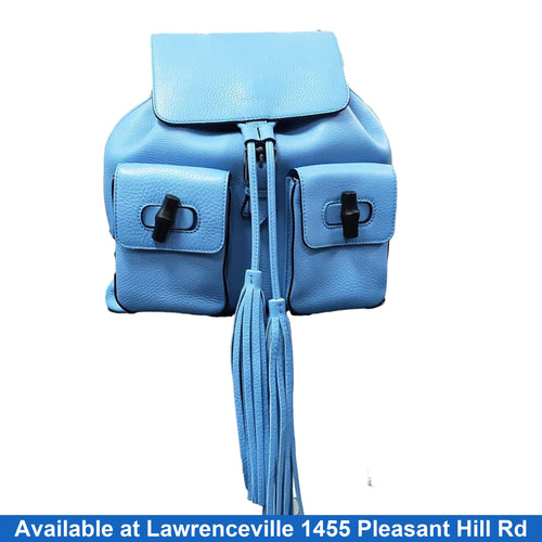 Gucci Backpack Blue Backpack / Briefcase / Bag