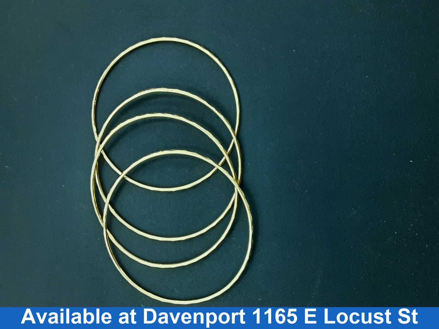 Bangle Bracelet - Yellow Gold 10k (.417) 9.2 grams 8 inch