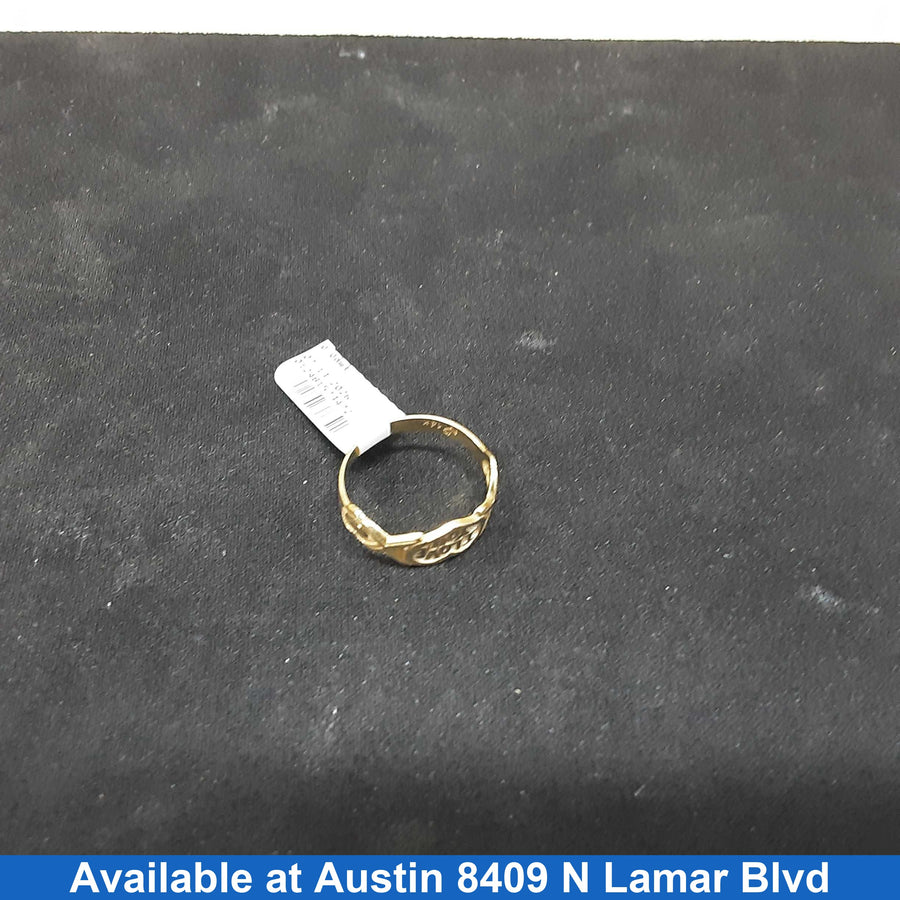 Women's Ring - Yellow Gold 14k (.585) 2.2 grams Size 7.5