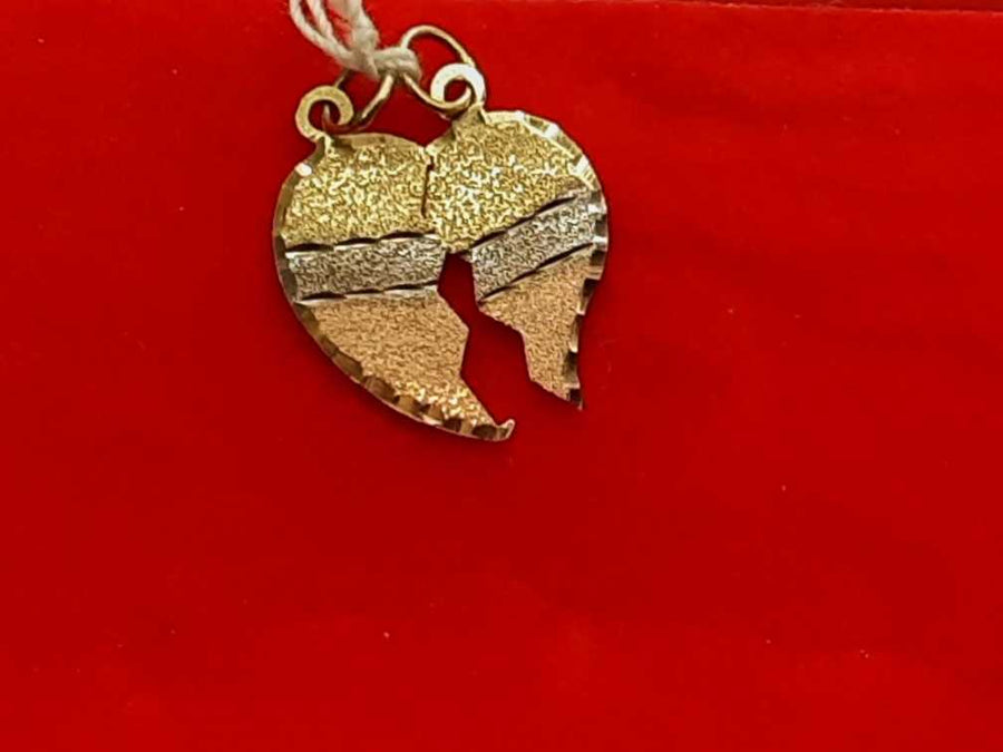 Pendant - Tricolor Gold 14k (.585) 0.8 grams