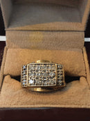 Men's Ring - Yellow Gold 10k (.417) 6.9 grams Size 6.5
