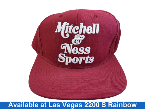 Mitchell & Ness Sports Red Hat