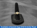 Women's Ring - Yellow Gold 14k (.585) 2 grams Size 6
