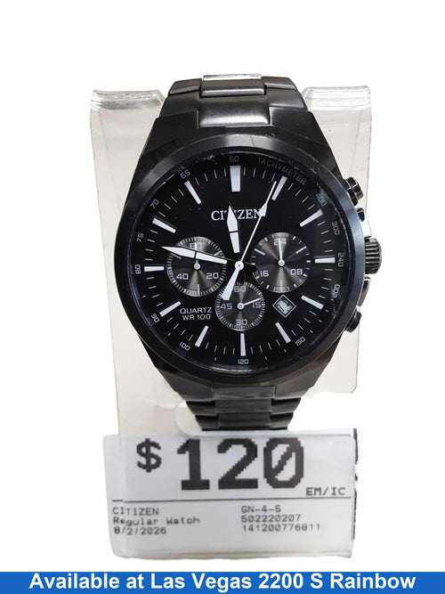 Citizen Gn-4-s Black Regular Watch
