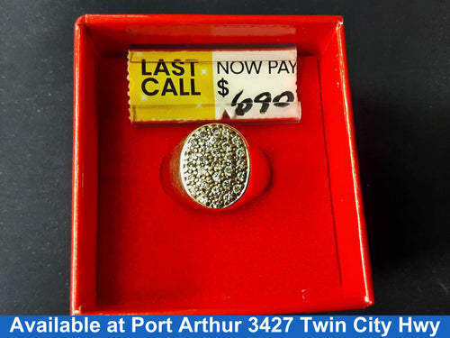 Women's Ring - Yellow Gold 14k (.585) 7.4 grams Size 11