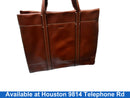 Fossil Jessie Top Zip Tote Brown Purse / Handbag