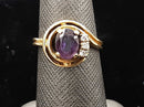 Women's Ring - Yellow Gold 14k (.585) 4.1 grams Size 6.5