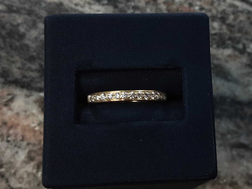 Ring - Wedding Band - Yellow Gold 14k (.585) 2.4 grams Size 6