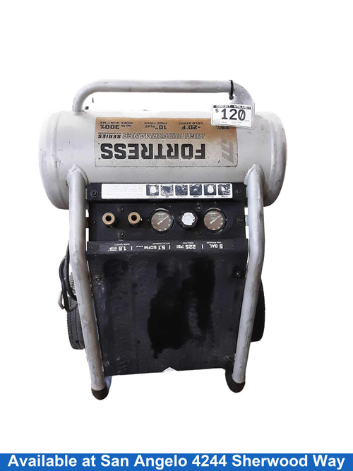 Fortress 5 Gallon 56402 Gray Electric Compressor