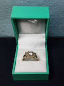 Women's Ring - Yellow Gold 10k (.417) 3.6 grams Size 7.5