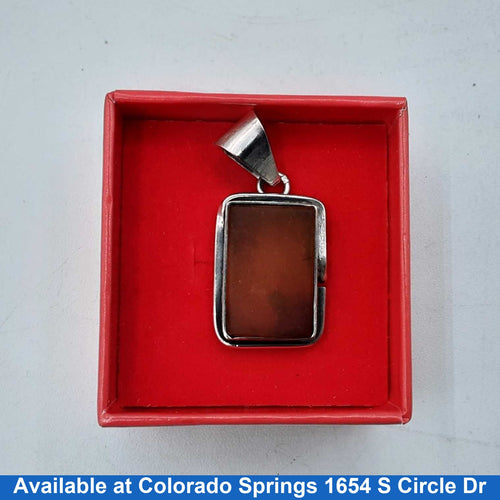 Diamond Pendant - Silver 6.5 grams