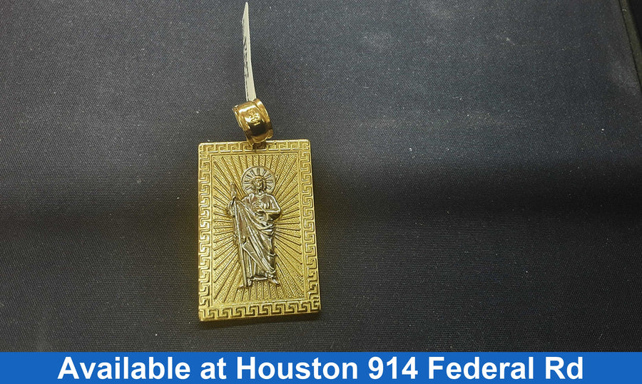 Religious Pendant - Yellow Gold 14k (.585) 5.5 grams